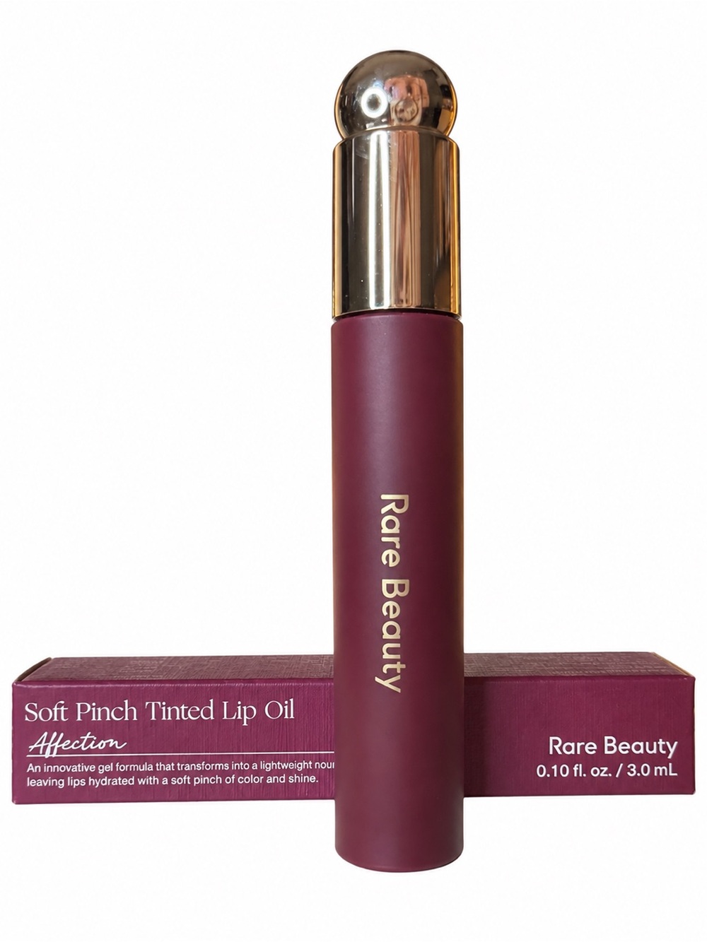 Rare Beauty Soft Pinch Tinted Lip Oil - Affection (Muted Berry) NEW IN BOX